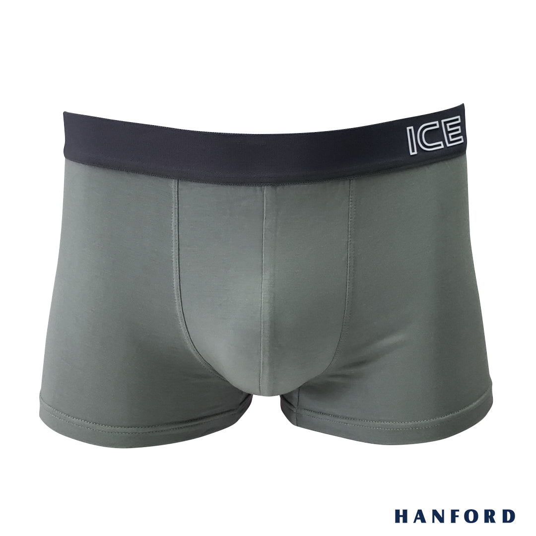 Hanford ICE Men Viscose w/ Spandex Boxer Briefs Dusty (Single Pack)
