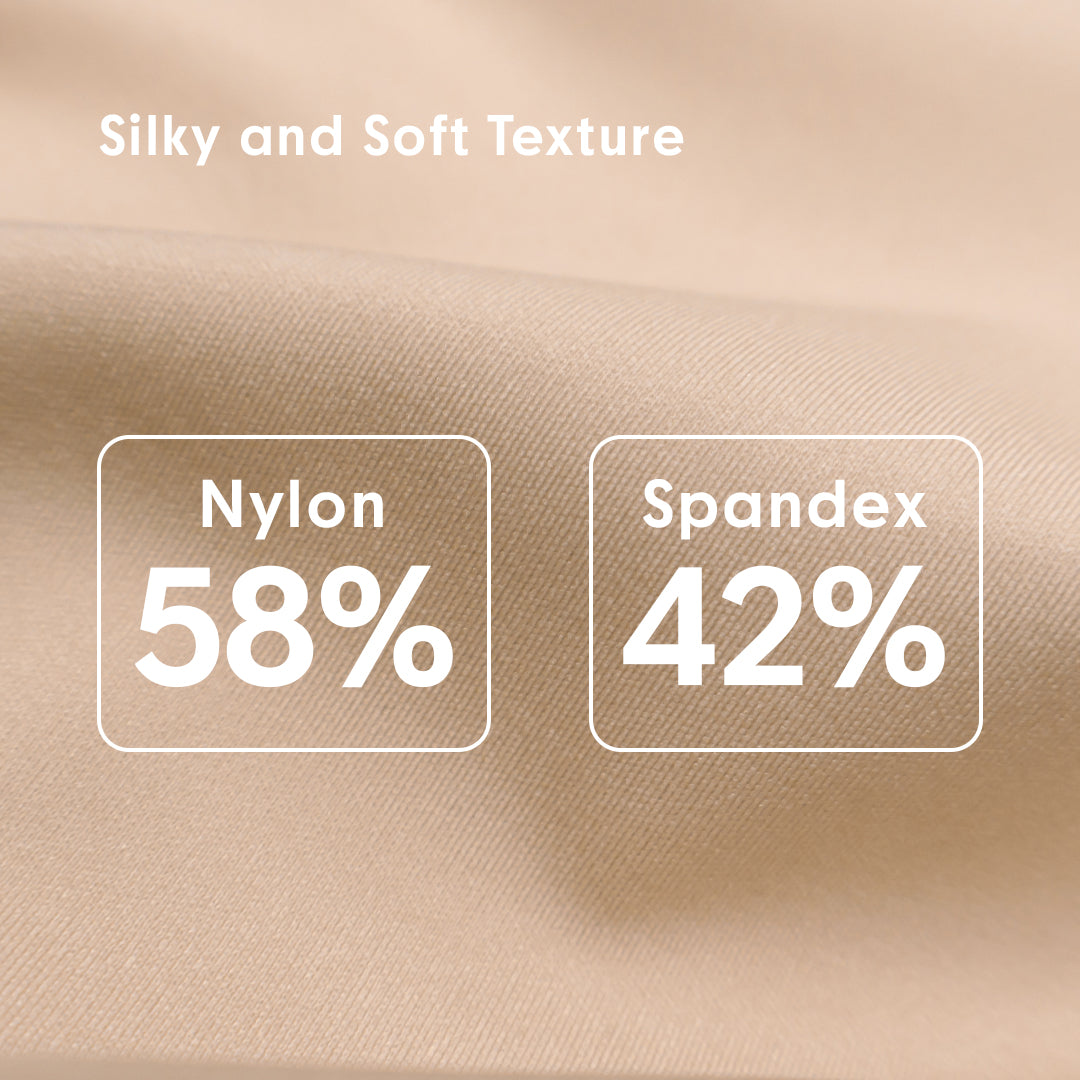 ICE Next to Skin Ladies Women Seamless Heatpress Comfort Silk Soft High Rise Shaper Mild Compression Panty Clara 3in1