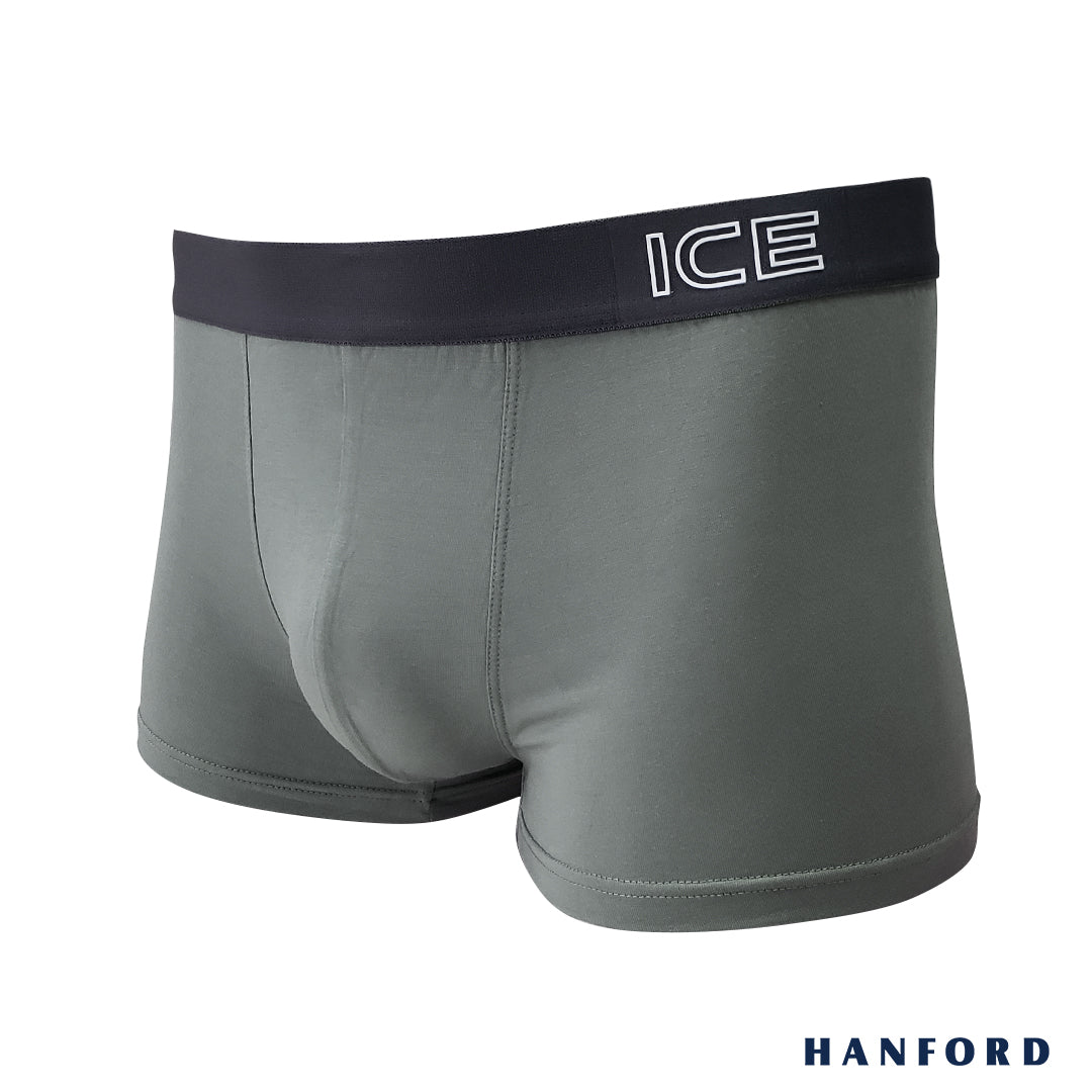Hanford ICE Men Viscose w/ Spandex Boxer Briefs Dusty (Single Pack)