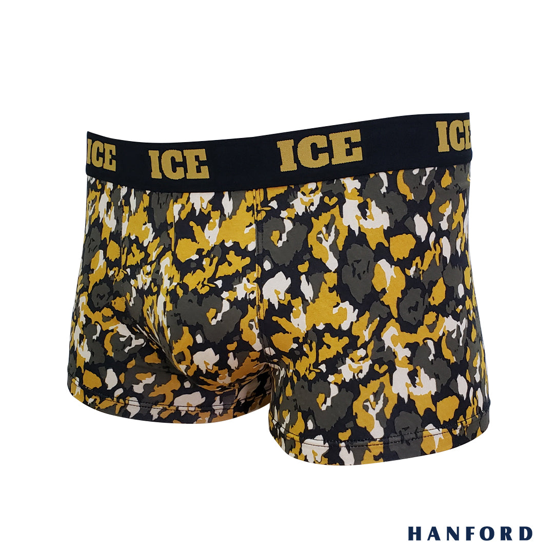 Hanford ICE Men Viscose w/ Spandex Boxer Briefs Geko - Gray (Single Pack)