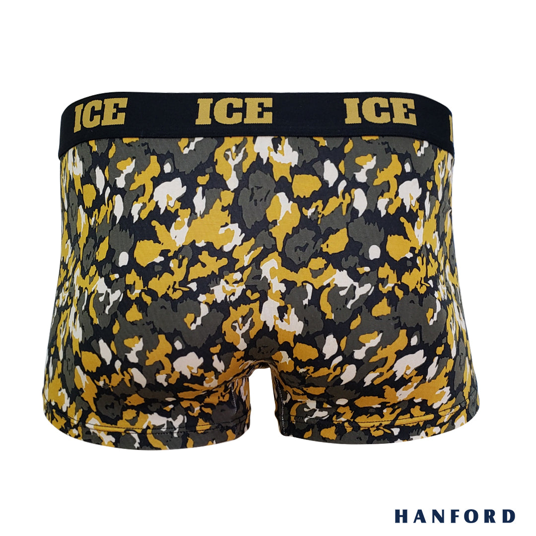 Hanford ICE Men Viscose w/ Spandex Boxer Briefs Geko - Gray (Single Pack)